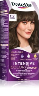 Schwarzkopf Palette Intensive Color Creme Permanent Hair Dye shade 5-0 N4 Light Brown 1 pc