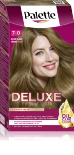 Schwarzkopf Palette Deluxe permanentná farba na vlasy odtieň 7-0 (400) Medium Blonde 1 ks