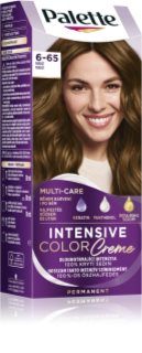 Schwarzkopf Palette Intensive Color Creme tartós hajfesték árnyalat 6-65 (W5) Nougat 1 db
