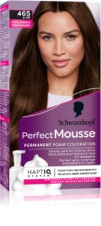 Schwarzkopf Perfect Mousse tartós hajfesték árnyalat 465 Chocolate brown 1 db