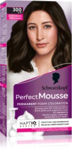 Schwarzkopf Perfect Mousse coloration cheveux permanente teinte 300 Black brown 1 pcs