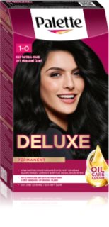 Schwarzkopf Palette Deluxe Permanent-Haarfarbe Farbton 1-0 (900) Deep Natural Black 1 St.