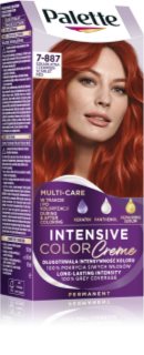 Schwarzkopf Palette Intensive Color Creme tartós hajfesték árnyalat 7-887 (RV6) Scarlet Red 1 db
