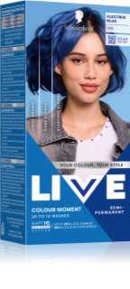 Schwarzkopf LIVE Ultra Brights or Pastel tonējošās matu krāsas (tonis) 095 Electric Blue 1 gab.