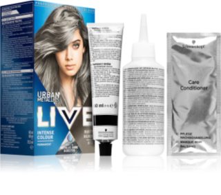 Schwarzkopf LIVE Urban Metallics Permanent-Haarfarbe Farbton U72 Dusty Silver 1 St.