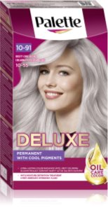 Schwarzkopf Palette Deluxe permanentná farba na vlasy odtieň 10-91 (10-55) Chladná Popelavá Blond 1 ks