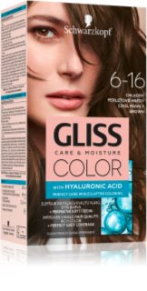 Schwarzkopf Gliss Color Püsijuuksevärv varjund 6-16 Cool Pearly Brown 1 tk