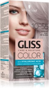 Schwarzkopf Gliss Color permanentní barva na vlasy odstín 10-55 Popelavý blond 1 ks