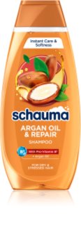 Schwarzkopf Schauma Argan Oil & Repair erneuerndes Shampoo für trockenes und beschädigtes Haar 400 ml