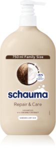Schwarzkopf Schauma Repair & Care Sampon pentru par uscat si deteriorat cu cocos