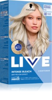Schwarzkopf LIVE Intense Bleach odstranjivač boje za kosu 00A Absolute Platinum 1 kom