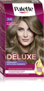 Schwarzkopf Palette Deluxe permanentna barva za lase odtenek 7-11 Cool Medium Blond 1 kos