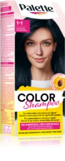 Schwarzkopf Palette Color Shampoo shampoo colorato colore 1-1 Blue Black 50 ml