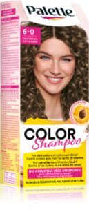 Schwarzkopf Palette Color Shampoo σαμπουάν με χρώμα απόχρωση 6-0 Light Brown 50 ml