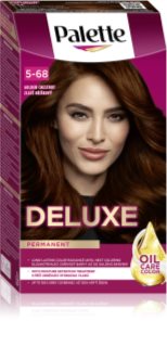 Schwarzkopf Palette Deluxe tartós hajfesték árnyalat 5-68 Golden Chestnut 1 db