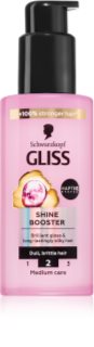 Schwarzkopf Gliss Liquid Silk Serum ohne Ausspülen für mehr Glanz und Festigkeit der Haare Shine Booster 100 ml