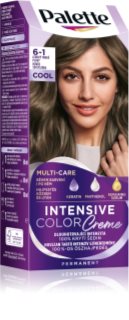Schwarzkopf Palette Intensive Color Creme trwała farba do włosów odcień 6-1 Cool Dark Blonde 1 szt.