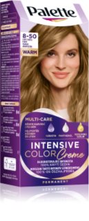 Schwarzkopf Palette Intensive Color Creme μόνιμη βαφή μαλλιών απόχρωση 8-50 Light Golden Blonde 1 τμχ