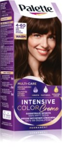 Schwarzkopf Palette Intensive Color Creme μόνιμη βαφή μαλλιών απόχρωση 4-60 Radiant Medium Brown 1 τμχ