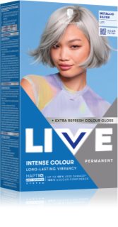 Schwarzkopf LIVE Intense Colour permanent hair dye shade U71 Metallic Silver 1 pc