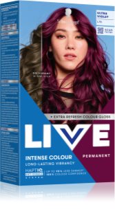 Schwarzkopf LIVE Intense Colour Noturīga matu krāsa (tonis) L76 ultra Violet 1 gab.