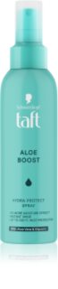 Schwarzkopf Taft Aloe Boost nawilżający spray do włosów włosów przed wysoką temperaturą	 150 ml