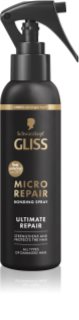 Schwarzkopf Gliss Ultimate Repair spray pentru protecția termică a părului pentru par deteriorat 150 ml