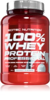 Scitec Nutrition 100% Whey Protein Professional protéine de lactosérum aux enzymes digestives