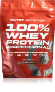 Scitec Nutrition 100% Whey Protein Professional białko serwatkowe z enzymami trawiennymi