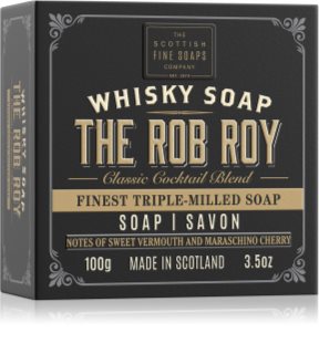 Scottish Fine Soaps Whisky Soap The Rob Roy palasaippua vartalolle ja kasvoille 100 g