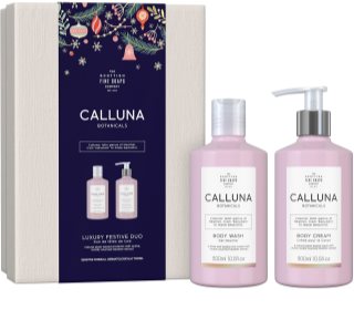 Scottish Fine Soaps Calluna Botanicals Luxury Festive Duo darilni set Vanilla&Rose(za telo)