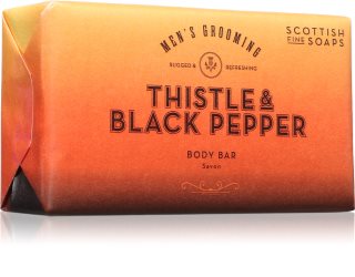 Scottish Fine Soaps Thistle & Black Pepper bar soap 220 g