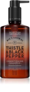 Scottish Fine Soaps Thistle & Black Pepper σαμπουάν για άντρες 300 ml