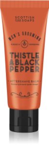 Scottish Fine Soaps Thistle & Black Pepper balzam za po britju v tubici 75 ml