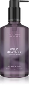 Scottish Fine Soaps Wild Heather Hand Wash tekoče milo z dozirno črpalko 300 ml