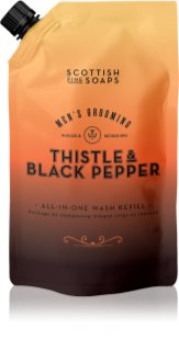 Scottish Fine Soaps Thistle & Black Pepper jabón líquido Recambio 1200 ml