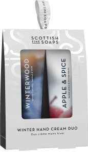 Scottish Fine Soaps Winter Hand Cream Duo gift set for hands