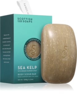 Scottish Fine Soaps Sea Kelp Body Scrub Bar Peeling Körperseife 150 g