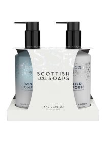 Scottish Fine Soaps Winter Comforts darčeková sada na ruky vône Toasted Marshmallow & Caramel