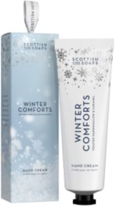 Scottish Fine Soaps Winter Comforts κρέμα για τα χέρια σε κουτί αρώματα Toasted Marshmallow & Caramel 75 ml