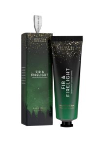 Scottish Fine Soaps Fir & Firelight κρέμα για τα χέρια σε κουτί 75 ml