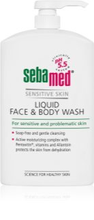 Sebamed Face & Body Wash Sensitive Skin м'яка емульсія для вмивання обличчя та тіла для чутливої шкіри