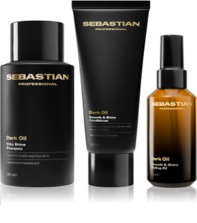 Sebastian Professional Dark Oil Set zestaw do nabłyszczania i zmiękczania włosów