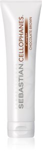 Sebastian Professional Cellophanes maska navracajúca lesk farbeným vlasom odtieň Choco Brown 300 ml