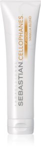 Sebastian Professional Cellophanes masque pour le renouvellement de la brillance des cheveux colorés teinte Vanilla Blond 300 ml