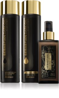 Sebastian Professional Dark Oil Set vorteilhafte Packung spendet Feuchtigkeit und Glanz