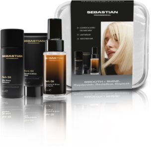Sebastian Professional Dark Oil Set cestovná sada na lesk a hebkosť vlasov