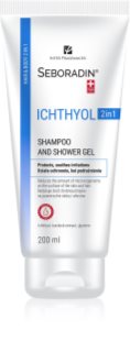 Seboradin Ichthyol gel de douche et shampoing 2 en 1 pour peaux irritées 200 ml