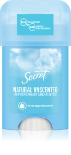 Secret Natural Unscented Antiperspirant Cream Stick antiperspirantinis kremas moterims 40 ml