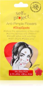 Selfie Project Anti-Pimple Flower náplasti na problematickou pleť se zinkem 20 ks